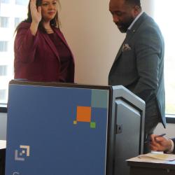 Moody sworn in by McTizic