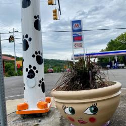 Planters and poles