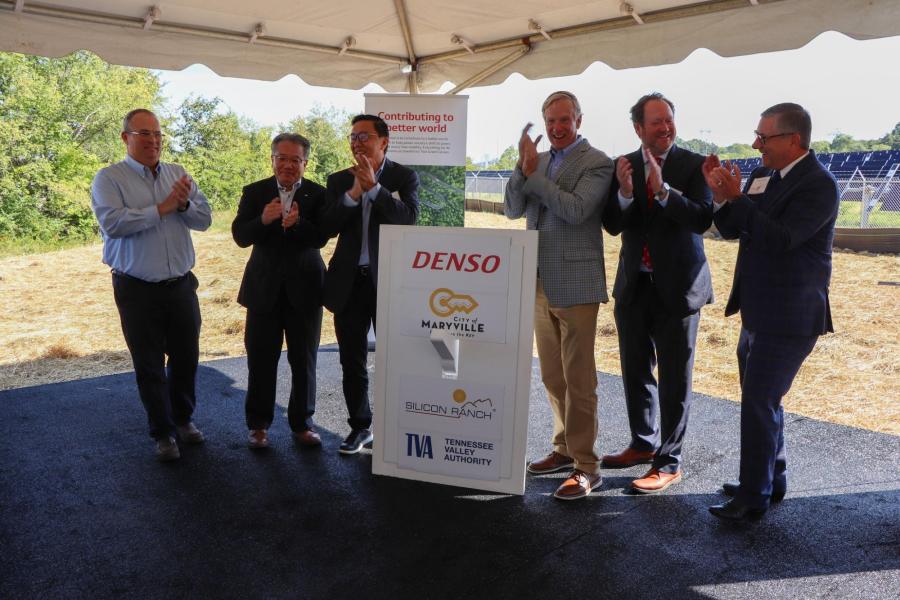DENSO switches on the lights