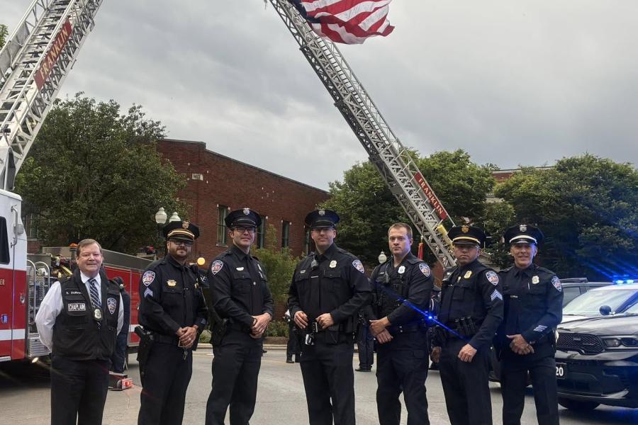 Officers with the Nolensville Police Department (Photo by Nolensville Police Department)
