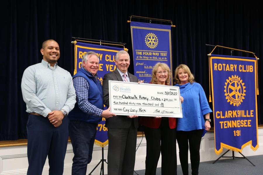 Clarksville rotary check