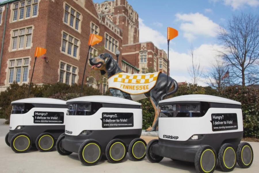 Food delivery robots