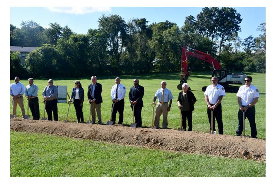 Johnson City Breaks Ground On New Firefighter Training Facility   Groundbreaking 