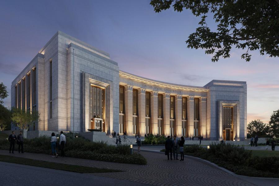 GSA Chattanooga Courthouse Rendering