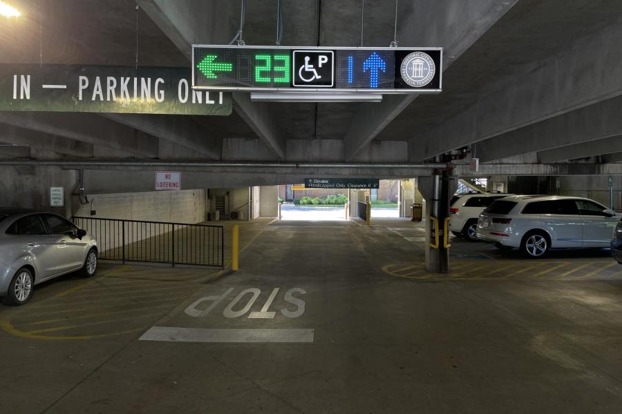Franklin parking garage