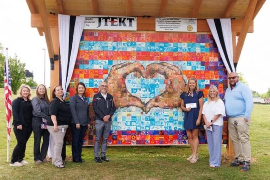 Madisonville Downtown Association mural