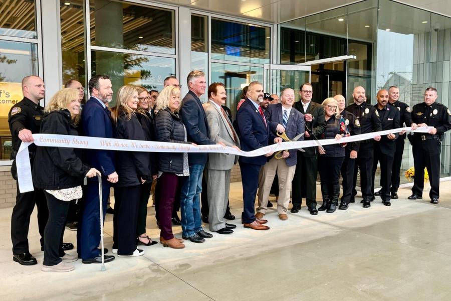 Mt Juliet Police Department headquarters ribbon cutting