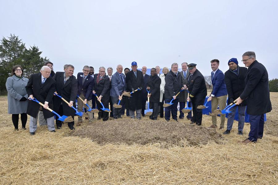 MTSU Aerospace Facility groundbreaking