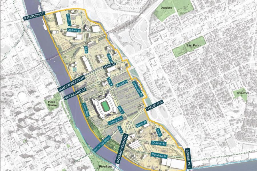 Nashville Unveils Proposed East Bank Redevelopment | Tennessee Town ...