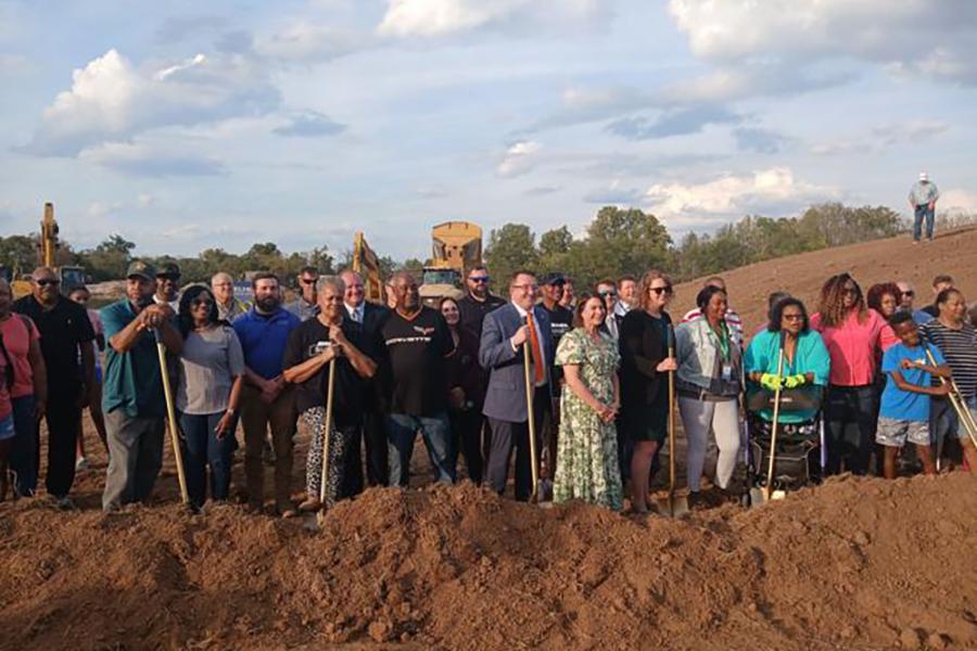 Nolensville park groundbreaking