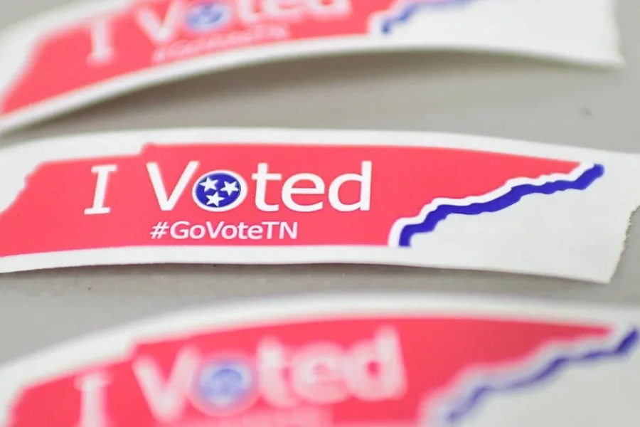 Voting sticker