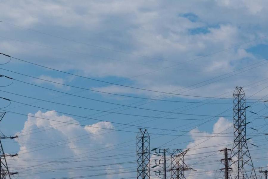 Transmission towers from TVA