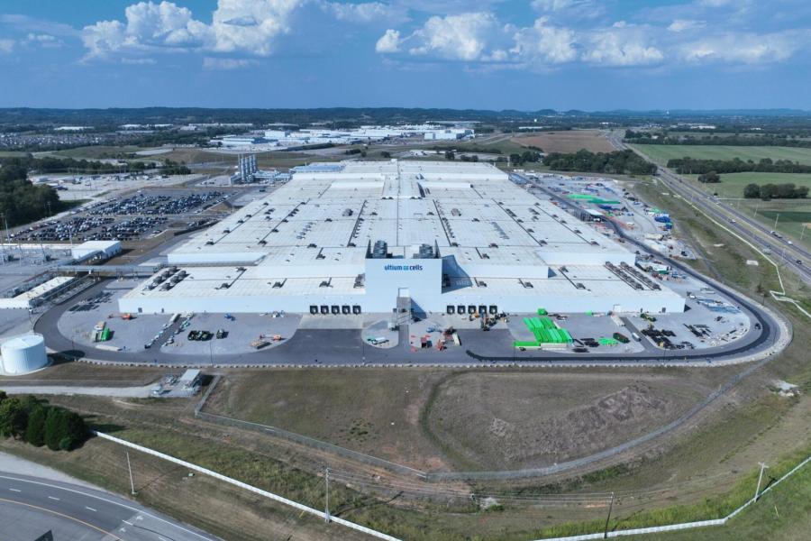 Ultium Cells plant Spring Hill 