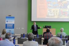 Chad Jenkins presents in Knoxville