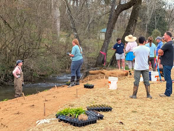 Farragut streambed workshop