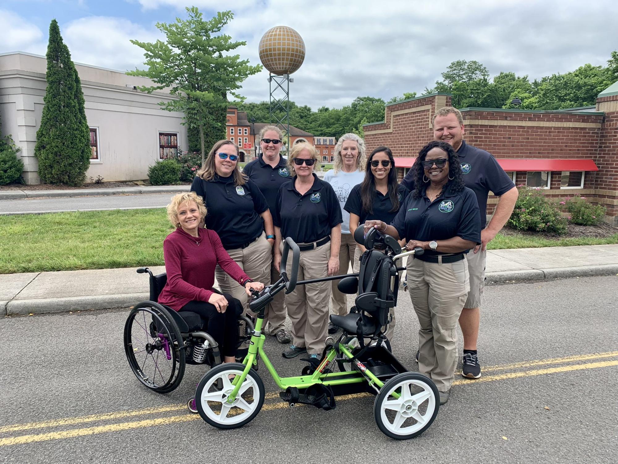 ADA Bower adaptive bicycle