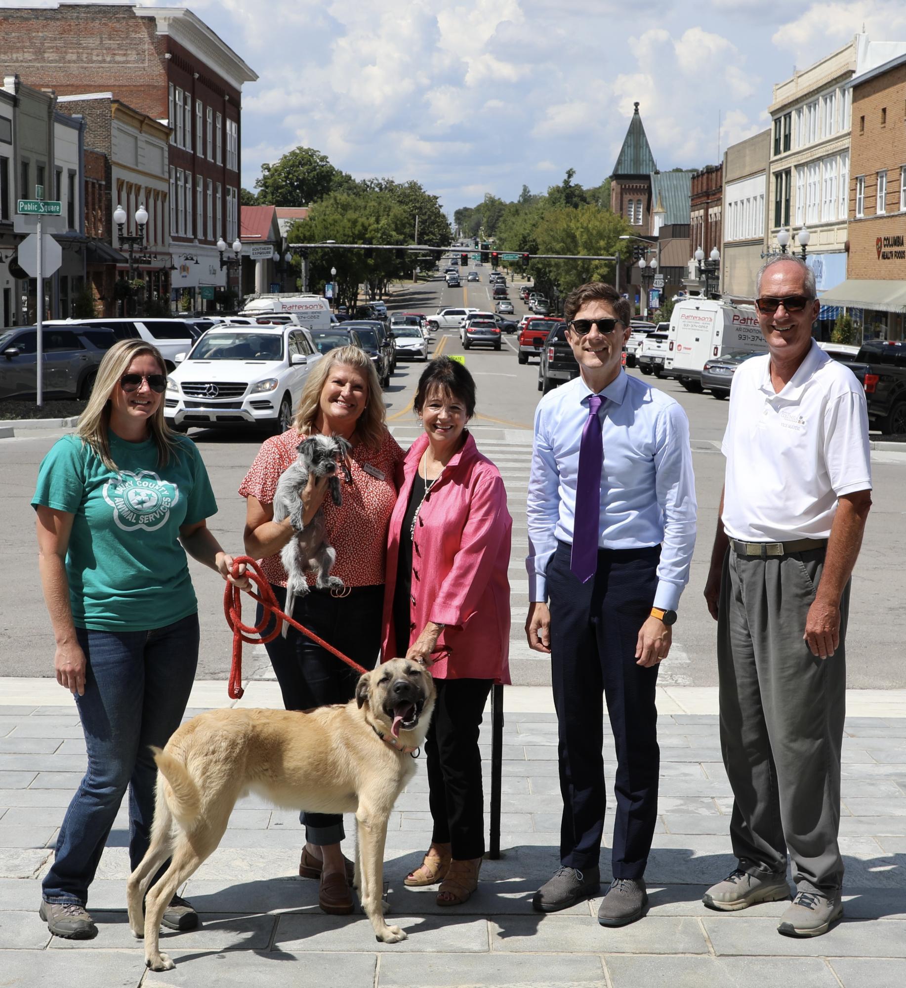 Columbia earns Better Cities for Pets certification Tennessee Town