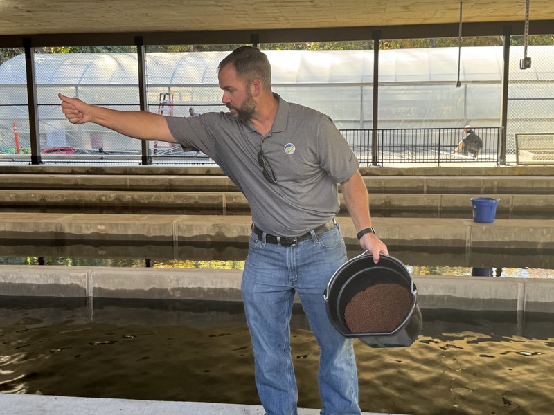 Gatlinburg trout rearing facility