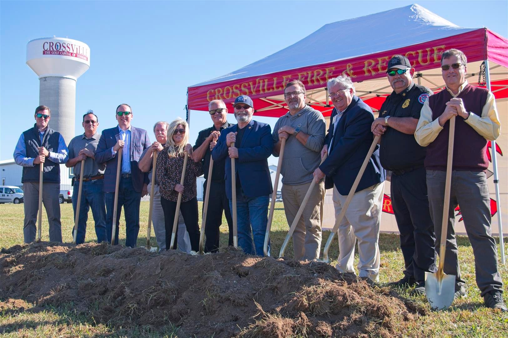Crossville breaks ground on new fire station Tennessee Town & City