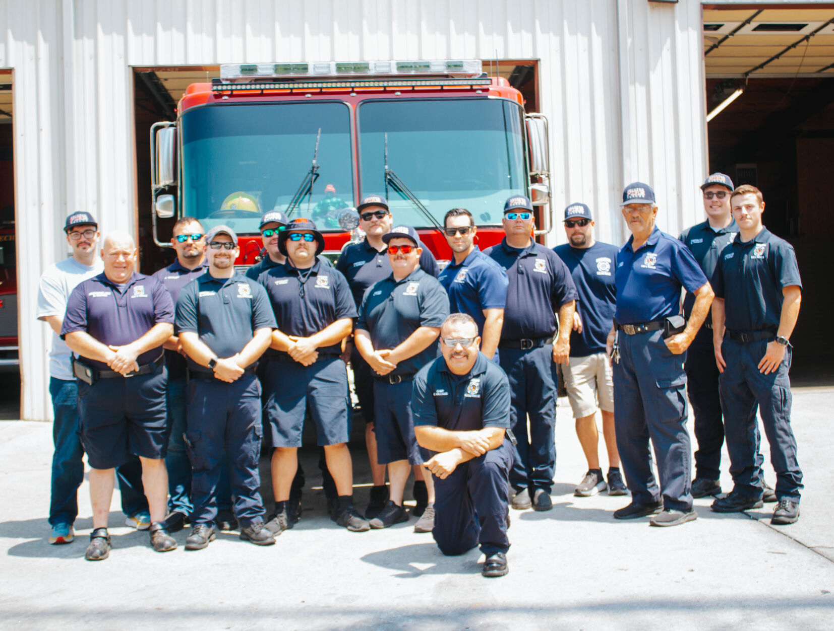 Decherd Fire Department holds pushin ceremony for new engine
