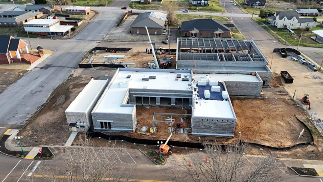 Work progresses on new Dresden municipal complex | Tennessee Town ...