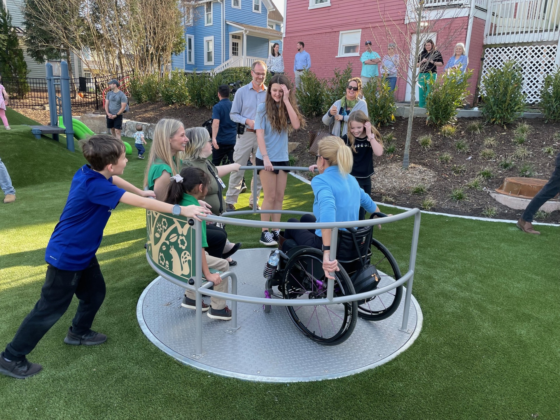 Fort Kid Accessible play area