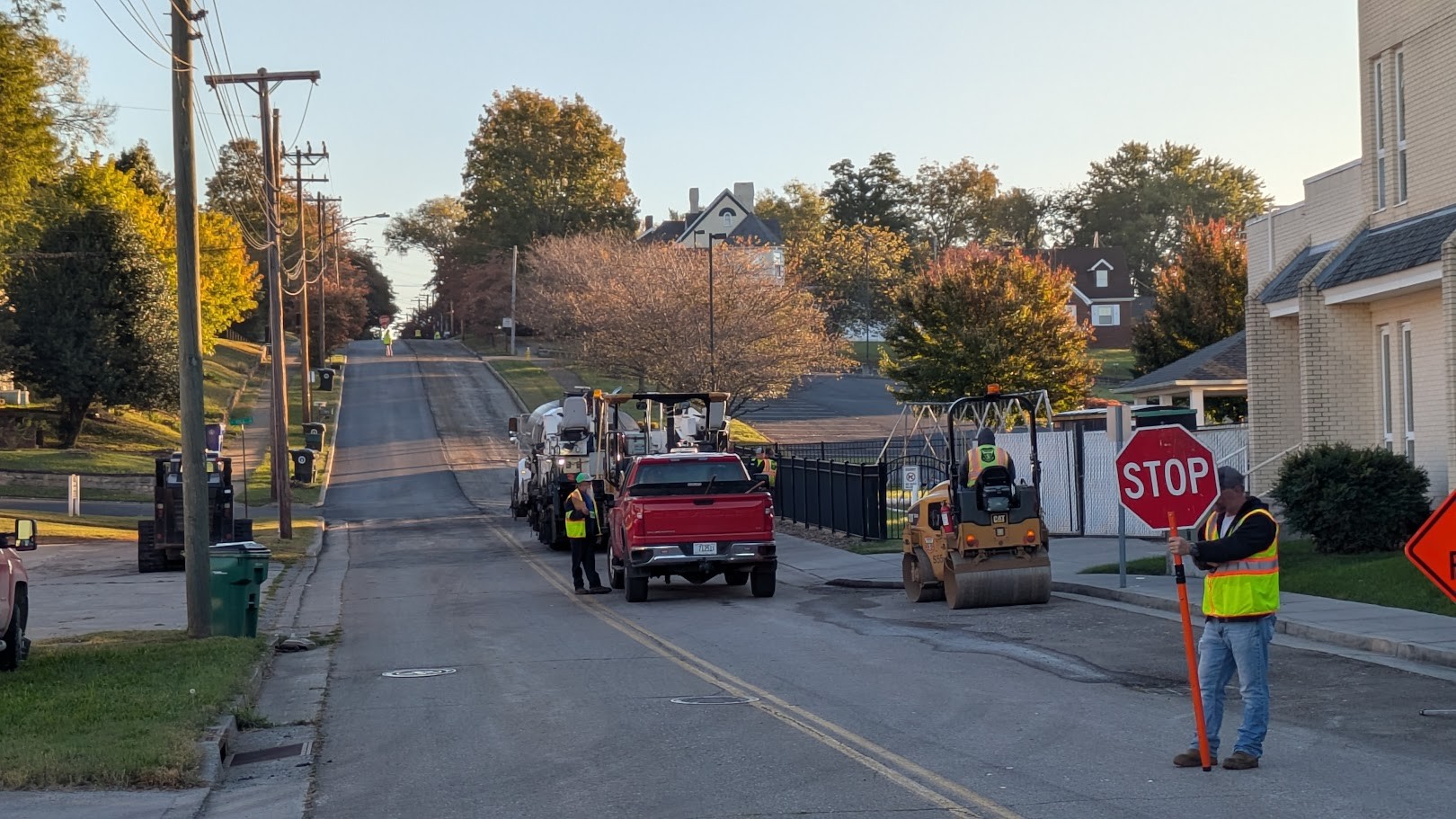 Morristown paving work