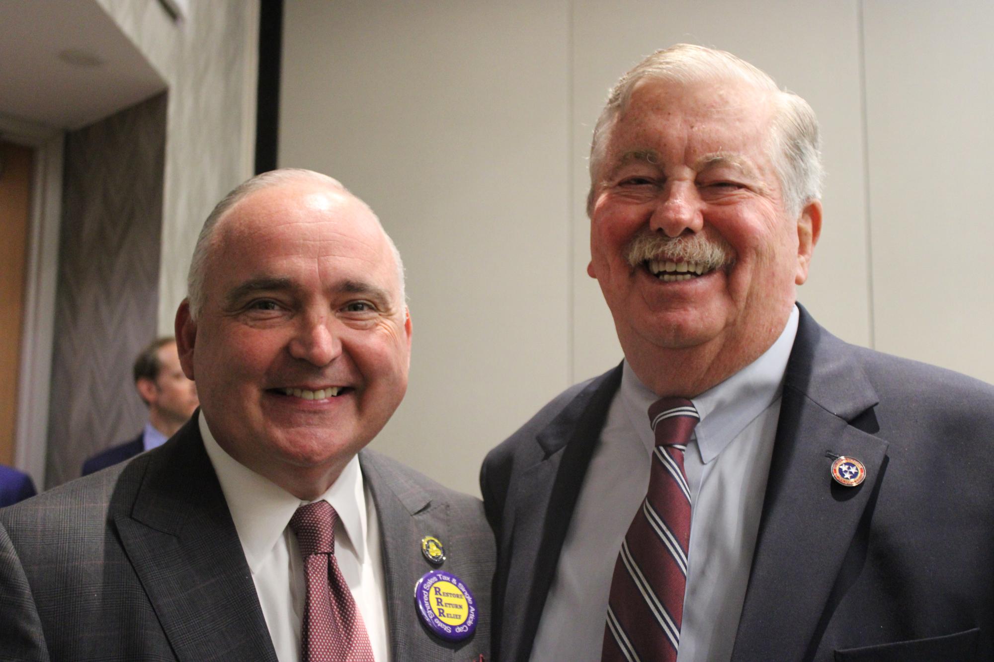 Brooks and Lt. Gov Randy McNally