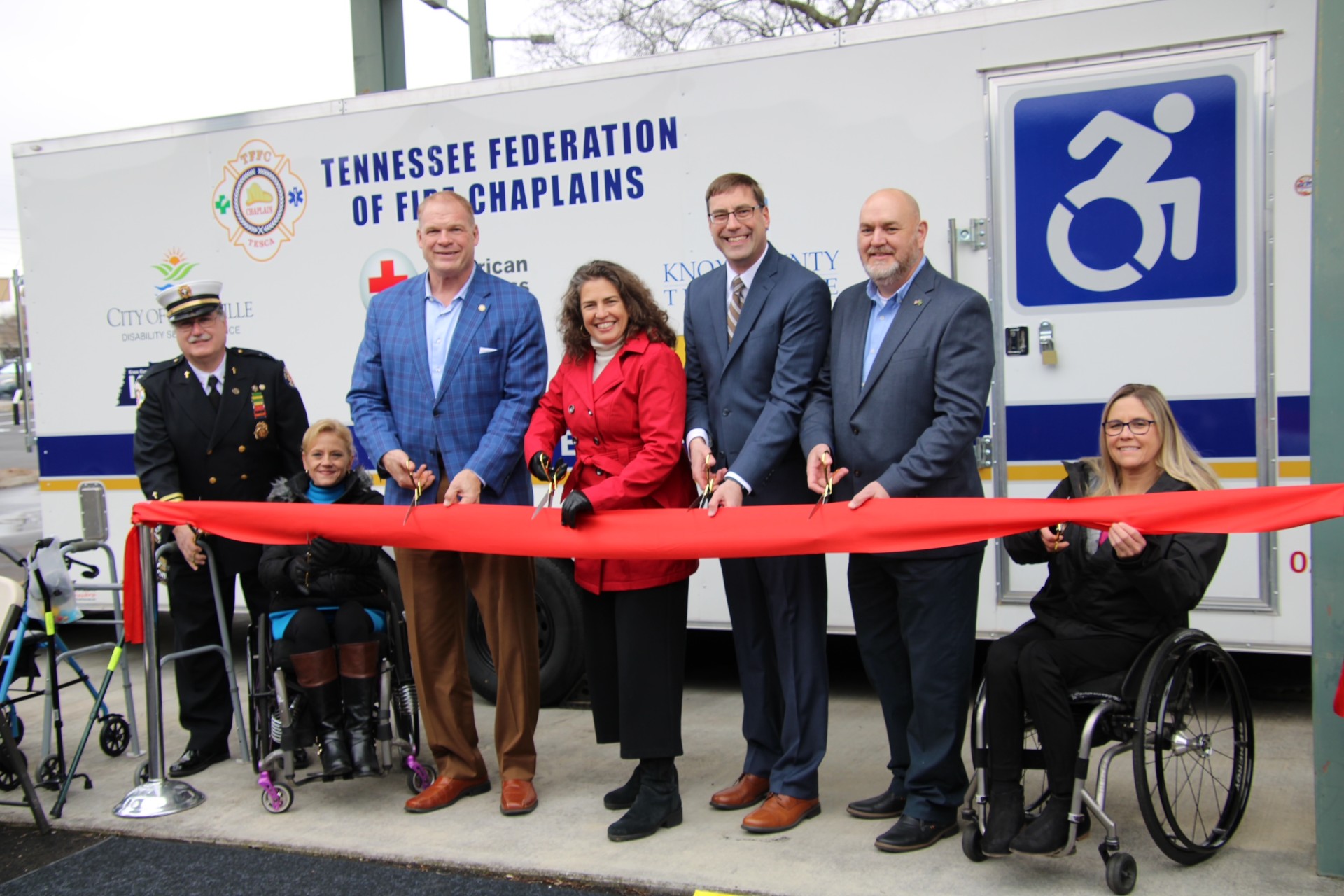 Knoxville Fire Chaplains Ribbon Cutting