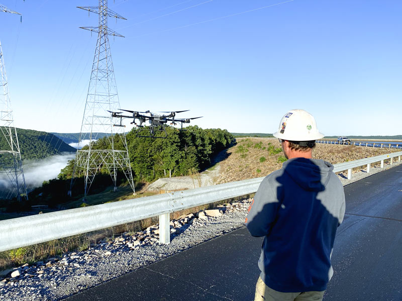 TVA drones